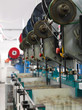 detail of thread factory production line