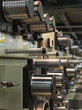 detail of thread factory production line