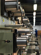 detail of thread factory production line