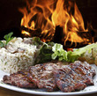 Carne grelhada