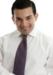 Smiling businessman or salesman Smiling businessman or salesman