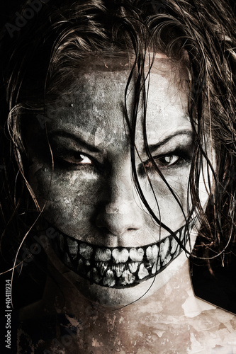 Photo: scary girl scary girl