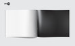 Magazine blank page template for design layout