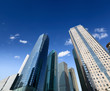 modern building against a blue sky