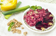 Beet and walnut
