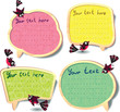 Speech bubbles