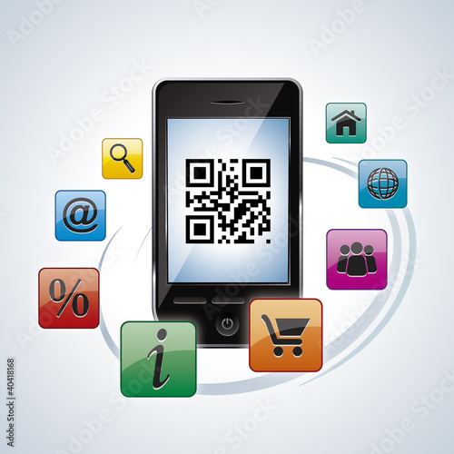 Vector: QR code icons QR code icons