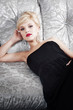 Beautiful portrait of blonde beauty