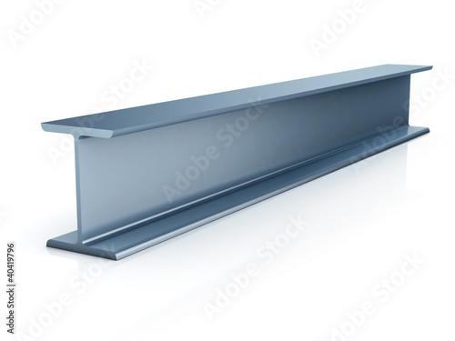 Illustration: metallic joist isolated metallic joist isolated