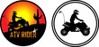 Vector: ATV RIDER ATV RIDER