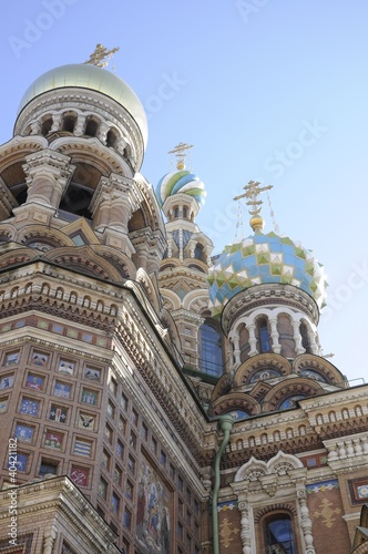 Foto: Türme der Auferstehungskirche in St. Petersburg Türme der Auferstehungskirche in St. Petersburg