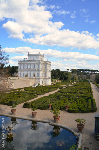 Photo: panorama di villa pamphili a roma panorama di villa pamphili a roma