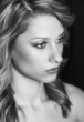 Beauty young model girl face Beauty young model girl face