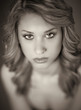 Beauty young model girl face Beauty young model girl face