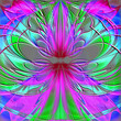 abstract stained-glass design abstract stained-glass design