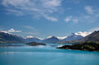 Bergmassiv und See Lake Wakatipu