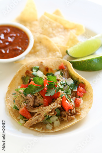 Photo: Shredded Pork Taco Shredded Pork Taco