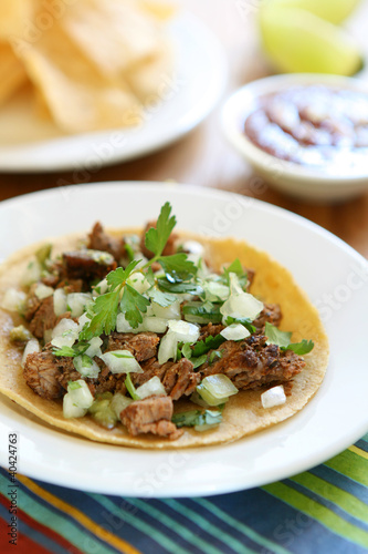 Photo: Beef Tostada Beef Tostada