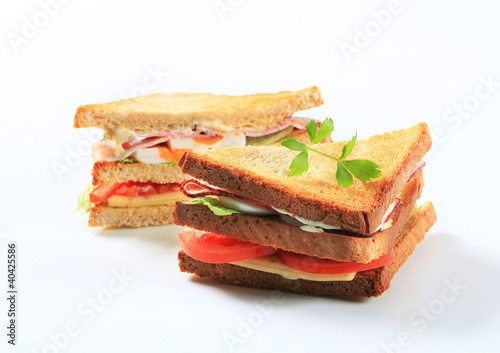 Photo: Deli sandwiches Deli sandwiches