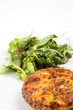 Salat mit quiche