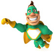Superhéros vert