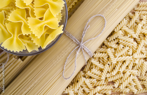 Photo: raw pasta raw pasta