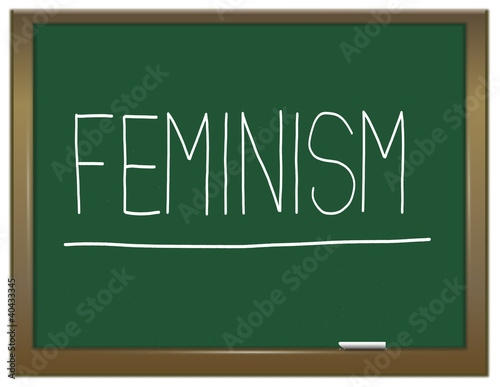 Illustration: Feminism concept. Feminism concept.