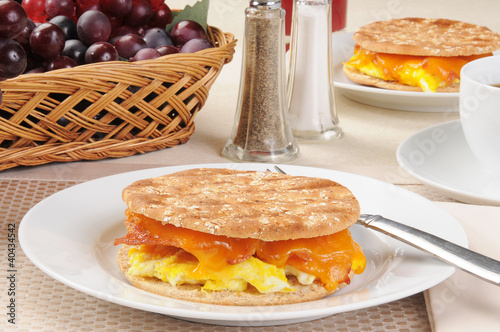 Photo: Breakfast sandwich Breakfast sandwich