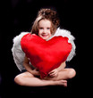 girl with heart