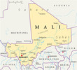Mali map