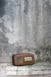 old radio from the fifties