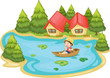 Man in boat