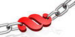 Paragraph Kette Rot