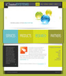 Fresh White and Green Business Web Site Template