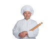 cook isolated on white background