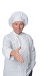 cook isolated on white background