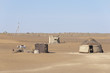 Shepherd's dwelling in Kyzyl Kum desert, Uzbekista