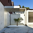 view of the beautiful modern house,  entrance from outside