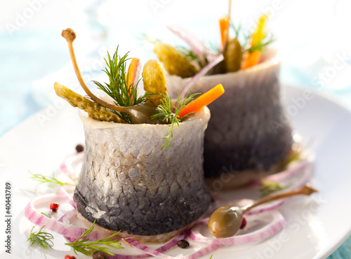 Photo: Herring rolls Herring rolls