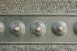 Bronze door detail from the Blue Mosque, Istanbul, Turkey