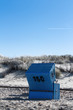 Foto: Blauer Strandkorb Blauer Strandkorb