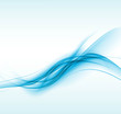 new blue shiny wave composition vector