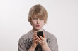 Junge Smartphone