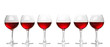 Wineglasses isolated on white Wineglasses isolated on white