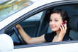 Girl in a car Girl in a car