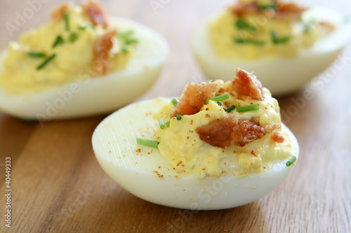 Photo: Deviled Eggs with Bacon Deviled Eggs with Bacon