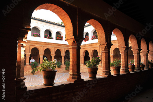 Foto: Claustro del Monasterio de la Rábida Claustro del Monasterio de la Rábida