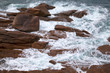 Felsen an der Rosa Graniküste, Bretagne,Deutschland Felsen an der Rosa Graniküste, Bretagne,Deutschland