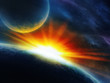 wonderful scene of the space.
