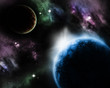 wonderful scene of the space.